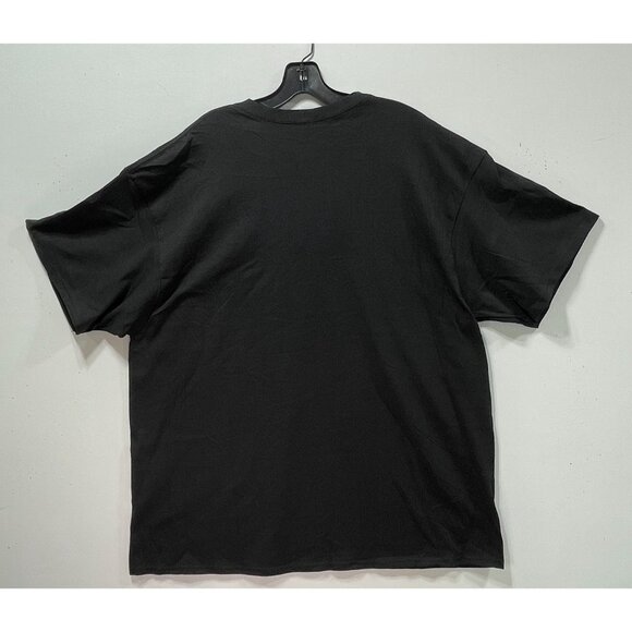 Delta Pro Weight - Men's Adult Short  Sleeves T-Shirt - Graphic Tee - Black -XXL - Picture 2 of 12